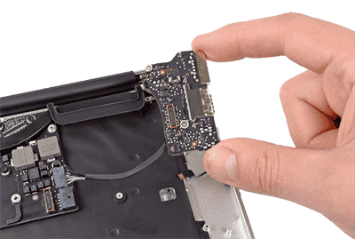 Ремонт и замена разъема Macbook