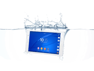 попадание воды в планшет